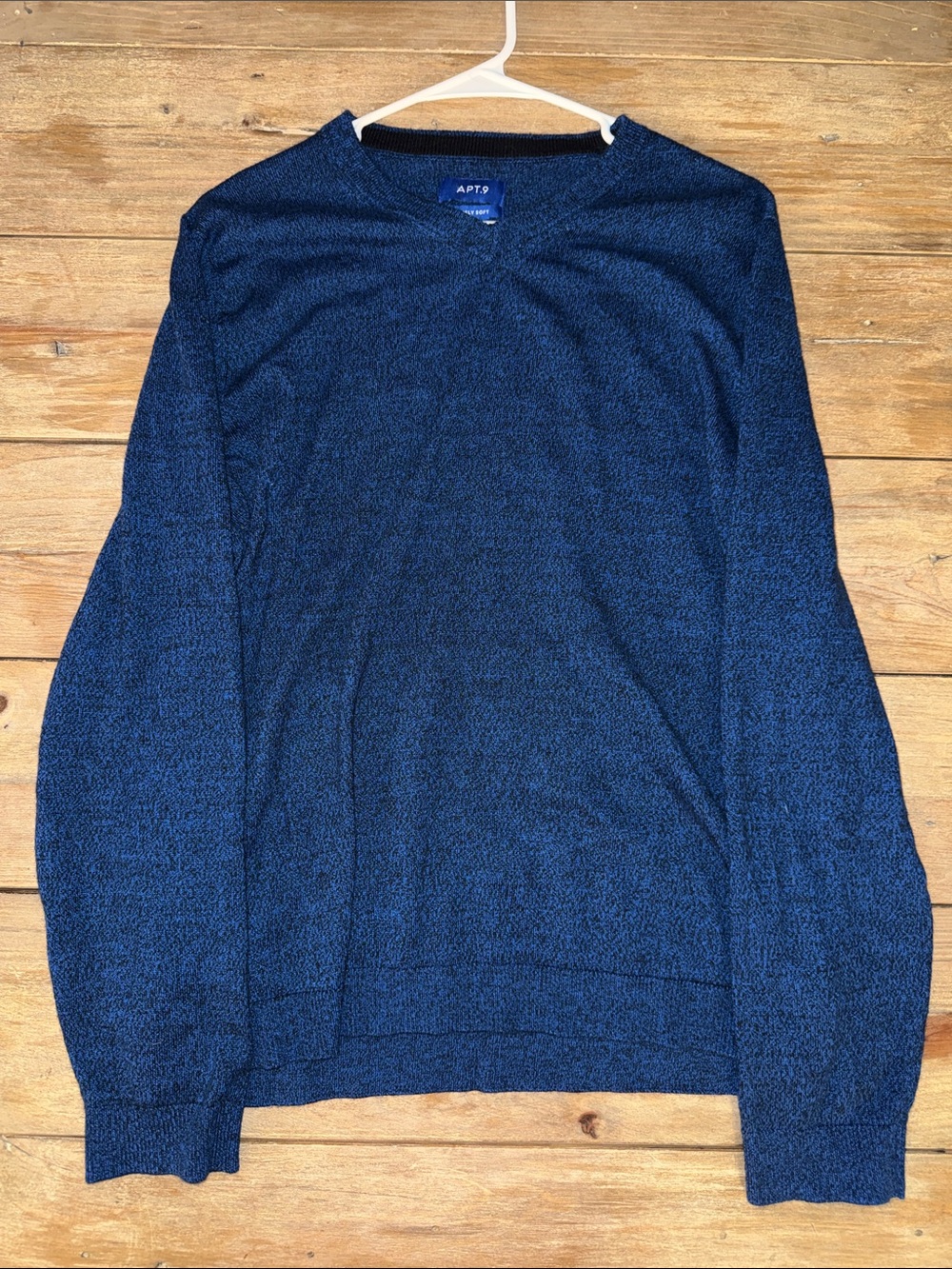 Apt. 9 Men's Dark Blue Crewneck Sweater